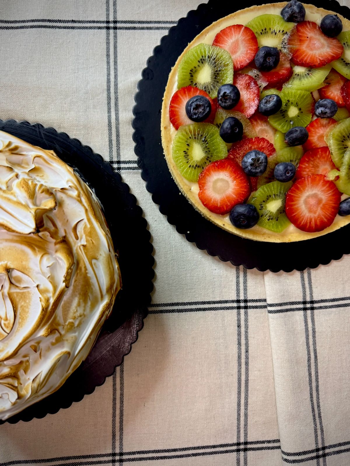 Tarta frutal + Rogel