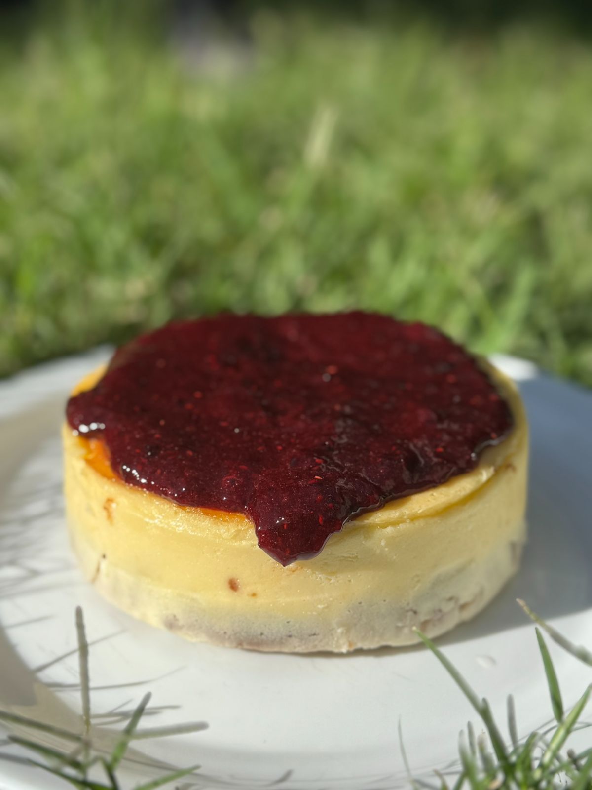 Cheesecake de frutos rojos estilo New York